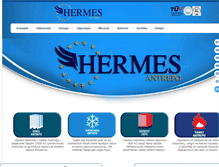 Tablet Screenshot of hermesantrepo.com.tr
